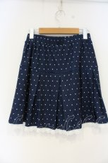 画像2: Candy Stripper / TINY DOT JERSEY SKIRT　スカート F ネイビー O-26-10-01-046-PU-SK-OW-OS (2)