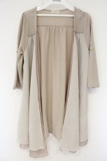 画像1: axes femme / シフォンレイヤートッパー M ピンクベージュ O-26-10-01-050-AX-TO-YM-OS (1)