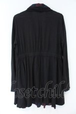 画像2: axes femme / レイヤードチュニック M ブラックｘレッド O-26-10-01-052-AX-TO-YM-OS (2)