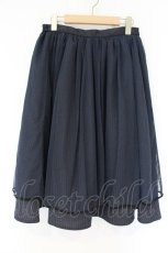 画像1: axes femme / チュールレイヤードスカート M ネイビー O-26-10-01-058-AX-SK-YM-OS (1)