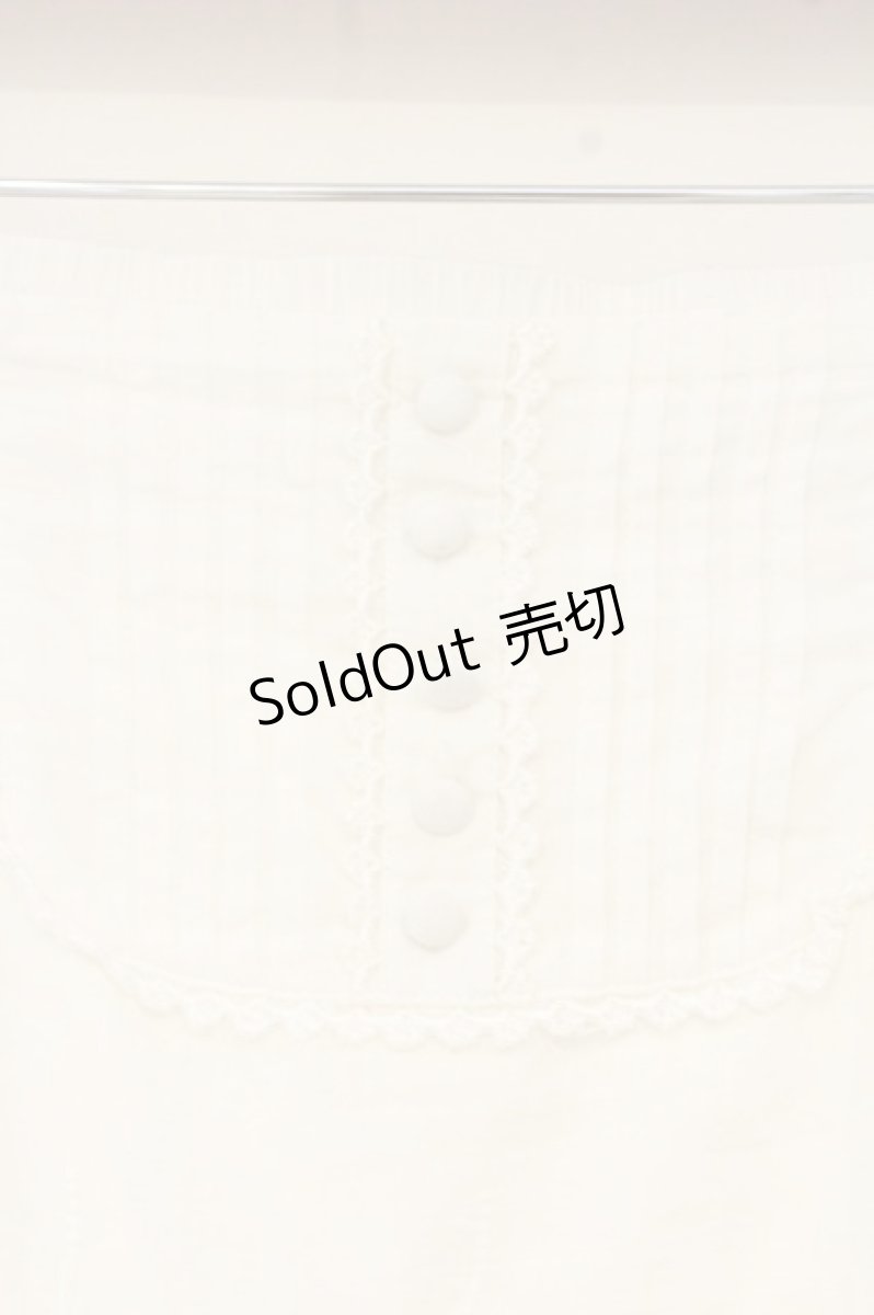 画像2: TRALALA / 刺繍レースミニスカート  シロ O-26-10-01-1036-LO-SK-OW-OS (2)