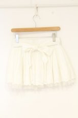 画像4: TRALALA / 刺繍レースミニスカート  シロ O-26-10-01-1036-LO-SK-OW-OS (4)