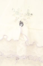 画像2: axes femme / 接触冷感チュールメロープルオーバー F シロ O-26-10-01-1038-AX-TO-IG-OS (2)
