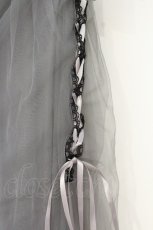 画像2: axes femme / チュールレイヤードスカート F グレー O-26-10-01-1044-AX-SK-IG-OS (2)