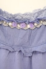 画像2: axes femme / ミニローズロングキャミ M パープル O-26-10-01-1005-AX-TO-OW-OS (2)