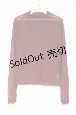 Preview of ハートローズシアートップス M ワイン