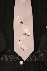 画像2: axes femme POETIQUE / スパークル刺繍ケープ風ブラウス  クロ O-26-10-01-1053-AX-BL-IG-OS (2)