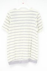 画像3: axes femme / レーシーボーダープルオーバー M キナリ×ラベンダー O-26-10-01-1006-AX-TO-OW-OS (3)