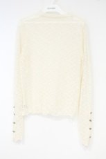 画像1: axes femme / プチローズレーストップス  アイボリー O-26-10-01-1061-AX-TO-IG-OS (1)
