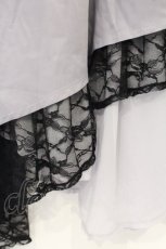 画像2: axes femme POETIQUE / ベルト付イレヘムロングスカート M パープル O-26-10-01-1003-AX-SK-OW-OS (2)