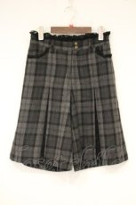 画像1: axes femme / 起毛チェックパンツ M グレー O-26-10-01-1030-AX-PA-OW-OS (1)
