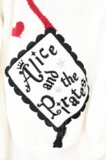 画像4: ALICE and the PIRATES / Mad Hatterカーディガン  シロ O-26-10-01-001-PA-TO-IG-OS (4)