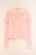 画像1: Angelic Pretty / ブロッサムリボンジャボブラウス  ピンク O-26-10-01-017-AP-BL-IG-OS (1)