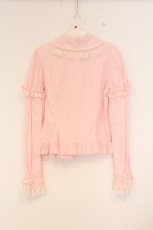 画像2: Angelic Pretty / ブロッサムリボンジャボブラウス  ピンク O-26-10-01-017-AP-BL-IG-OS (2)