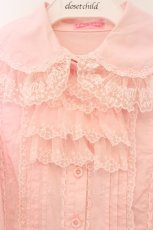 画像3: Angelic Pretty / ブロッサムリボンジャボブラウス  ピンク O-26-10-01-017-AP-BL-IG-OS (3)