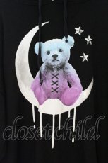 画像3: LISTEN FLAVOR / ムーンベアパーカー  ブラック O-26-10-01-020-PU-TO-IG-OS (3)