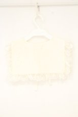 画像3: m petit by misako / スクエアレース付け襟 23×36cm シロ O-26-10-03-006-LO-ZA-IG-OS (3)