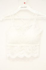 画像1: NIBBLE POISON / レース　カップ付インナー  シロ O-26-10-03-008-LO-TO-IG-OS (1)
