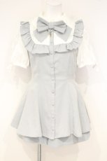 画像1: Secret Honey / レース切り替えセットアップ 2 サックス O-26-10-03-015-CA-OP-OW-OS (1)
