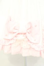 画像2: Angelic Pretty / くるくるリボンスカート  シロ×ピンク O-26-10-03-021-AP-SK-OW-OS (2)