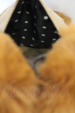 画像3: Franche Lippee / 2頭身くまポシェット  ブラウン O-26-10-04-004-LO-BG-OW-OS (3)