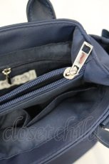 画像3: axes femme / リボン撥水ナイロンポシェット  ブルー O-26-10-04-041-AX-BG-OW-OS (3)