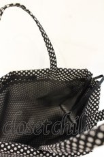 画像3: INGEBORG / ドット　メッシュ　バッグ  クロ O-26-10-04-047-LO-BG-IG-OS (3)