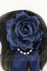 画像4: ATELIER PIERROT / 薔薇レースカチューシャ  ブルー O-26-10-04-060-EL-AC-IG-OS (4)