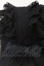 画像4: ATELIER PIERROT / ロマネスクヘッドドレス  ブラック O-26-10-04-061-EL-AC-IG-OS (4)