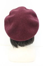 画像3: axes femme / パイピングベレー 57.5CM ワイン O-26-10-04-064-AX-AC-IG-OS (3)