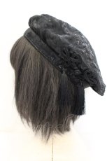 画像3: CuLLt / チャイナレースベレー  ブラック シースルージャガード O-26-10-04-069-PU-AC-IG-OS (3)