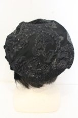 画像4: CuLLt / チャイナレースベレー  ブラック シースルージャガード O-26-10-04-069-PU-AC-IG-OS (4)