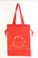 画像1: Franche Lippee / クリスマス柄巾着トートバッグ  アカ O-26-10-04-022-LO-BG-OW-OS (1)