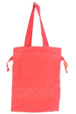 画像2: Franche Lippee / クリスマス柄巾着トートバッグ  アカ O-26-10-04-022-LO-BG-OW-OS (2)