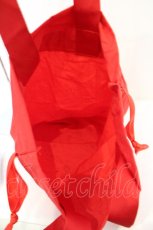 画像3: Franche Lippee / クリスマス柄巾着トートバッグ  アカ O-26-10-04-022-LO-BG-OW-OS (3)