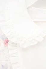 画像2: Princess Flower Garden / 胡桃咲姫/フラワープリントワンピース S ピンク×シロ O-26-10-05-042-LO-OP-IG-OS (2)
