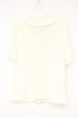 画像3: axes femme / クラシックローズ刺繍入りブラウス M アイボリー O-26-10-05-047-AX-TO-IG-OS (3)
