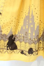 画像3: axes femme / Disney 美女と野獣 クラシックローズロングワンピース M イエロー O-26-10-05-049-AX-OP-IG-OS (3)