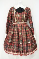 画像1: Angelic Pretty / Antique Crownワンピース  アカ O-26-10-05-067-AP-OP-IG-OS (1)