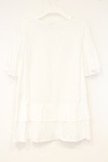画像3: INGEBORG / ボンディングオパールチュニックブラウス 3(9号相当) シロ O-26-10-05-079-LO-TO-IG-OS (3)