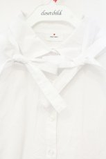画像2: merry jenny / ribbon ribbon シャツ F シロ O-26-10-05-080-LO-BL-OW-OS (2)