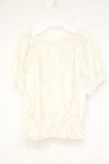 画像3: axes femme / 総レースプルオーバー M キナリ O-26-10-05-010-AX-TO-OW-OS (3)