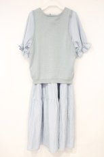 画像5: PINK HOUSE / 2026PINK HOUSE SUMMER SET　ワンピース・ニットベスト  ソライロ O-26-10-05-088-LO-OP-OW-OS (5)