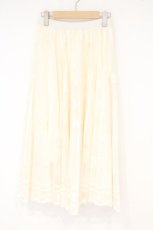 画像1: axes femme / ローズレーススカート  アイボリー O-26-10-06-050-AX-SK-IG-OS (1)