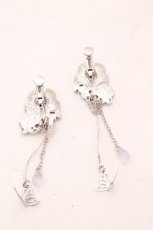画像2: axes femme / ネモフィラモチーフイヤリング  シルバー O-26-10-06-1056-AX-AC-IG-OS (2)