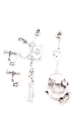 画像2: axes femme / シーズナルオータムイヤリングピアス  シルバー O-26-10-06-1057-AX-AC-IG-OS (2)
