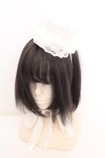画像1: metamorphose / 王冠型ヘッドドレス  シロ O-26-10-06-1083-ME-AC-IG-OS (1)