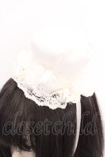 画像2: metamorphose / 王冠型ヘッドドレス  シロ O-26-10-06-1083-ME-AC-IG-OS (2)