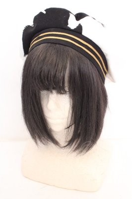 Preview of ベレー帽  シロ×クロ