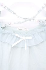 画像2: axes femme / バラストラップフリルインナー F ミント O-26-10-06-064-AX-TO-IG-OS (2)